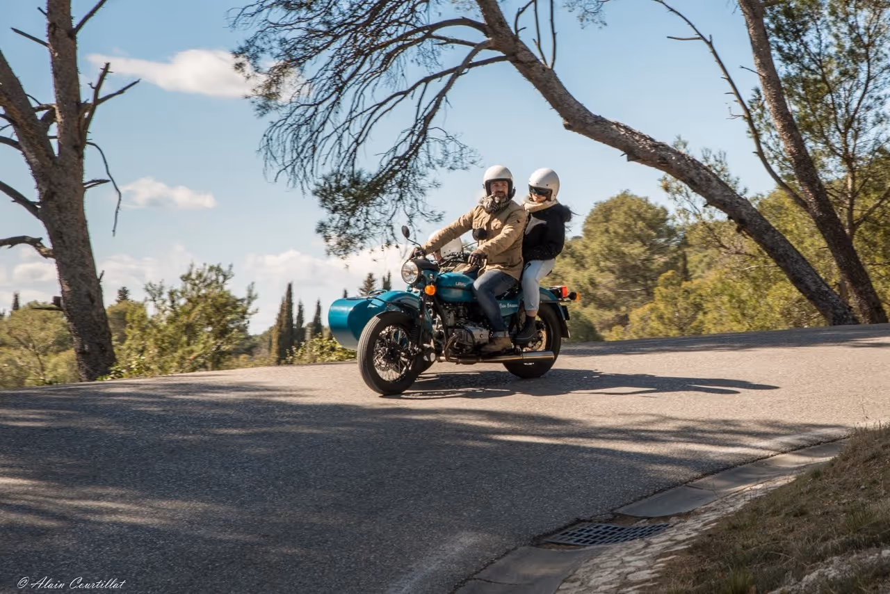Escapade en side-car