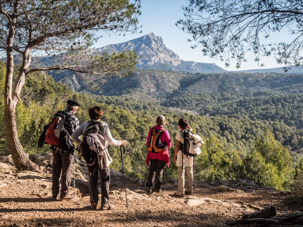 Randonnée sur la Sainte-Victoire